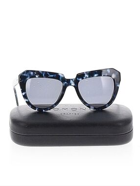 Komono Blue&Black Sunglasses with Hard Case BNWT